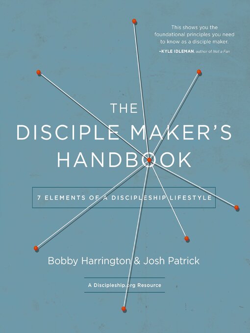 Title details for The Disciple Maker's Handbook by Bobby Harrington - Available